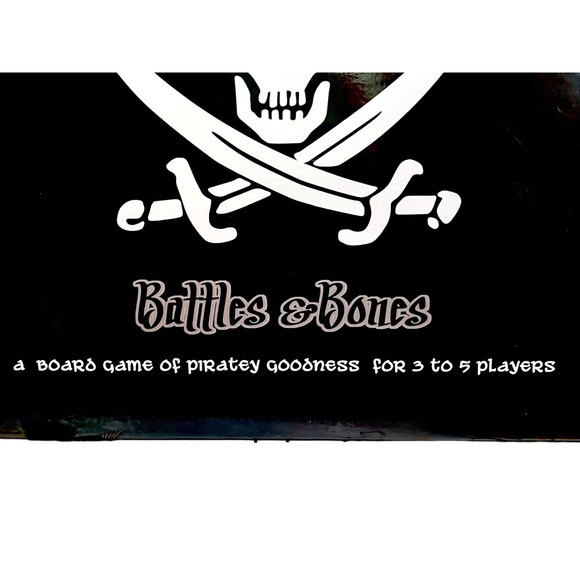2007 Battles & Bones  A Pirate Board Game Dowrick Games  COMPLETE - Picture 2 of 11